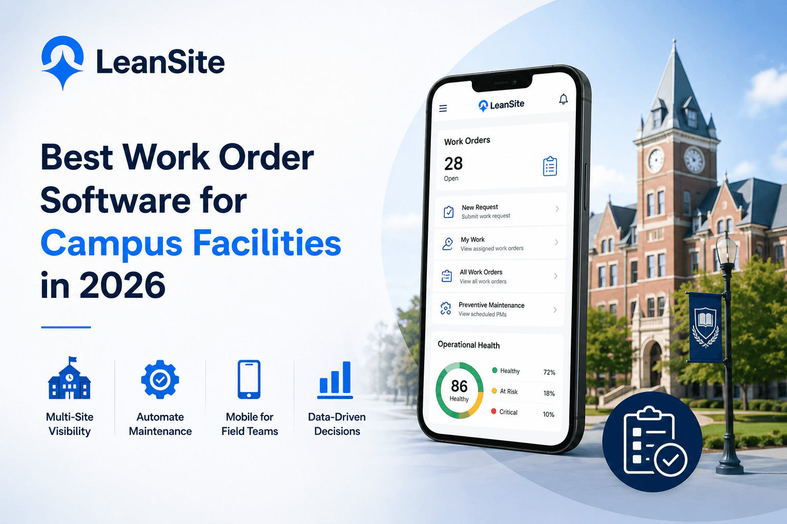 Best Work Order Software for Campus Facilities in 2026